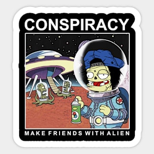 CONSPIRACY Sticker